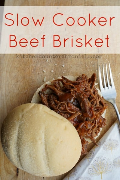 slow cooker beef brisket