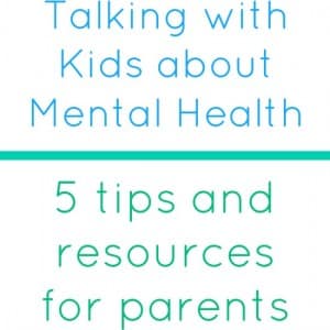 talking with kids about mental health