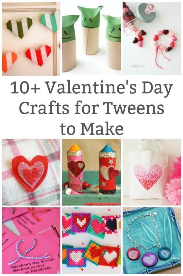 valentine's day crafts for older kids to make