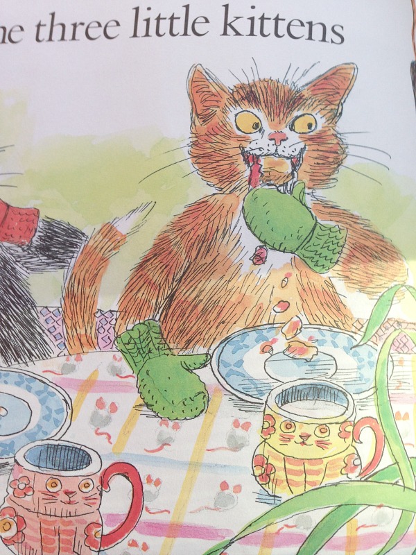 three little kittens image