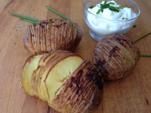 hasselback potatoes