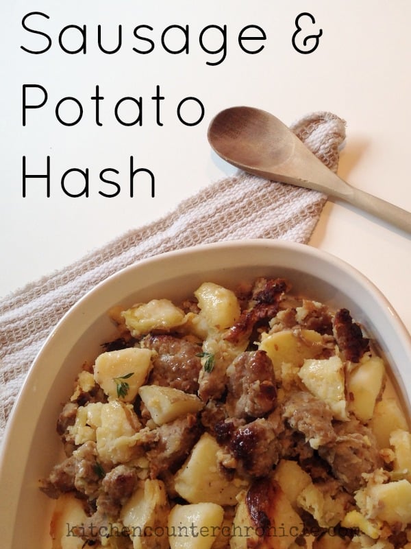 sausage and potato hash