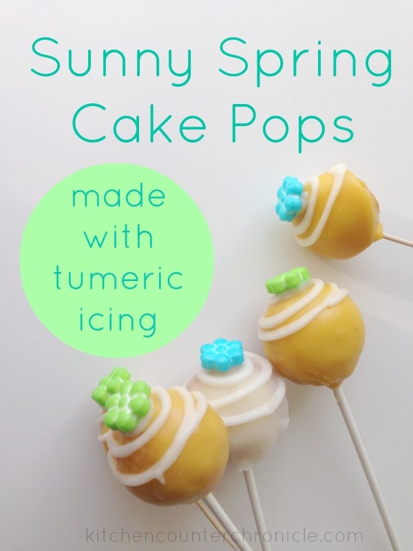 spring cake pops