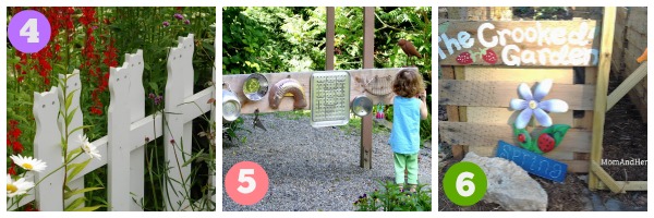 children's garden ideas collage 2