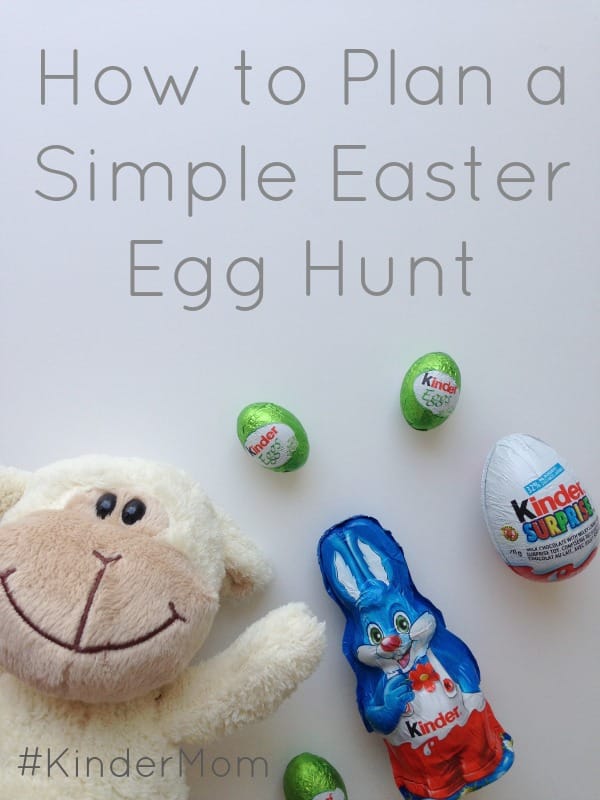 how to plan a simple easter egg hunt