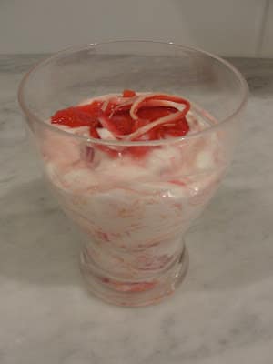 rhubarb fool