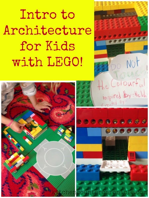 intro to architecture for kids with lego