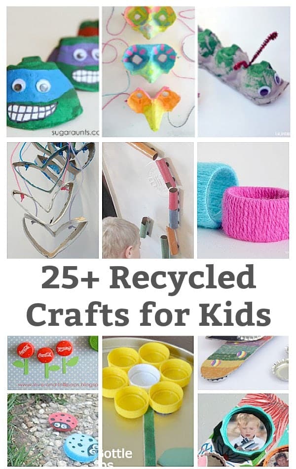 recycled crafts for kids 