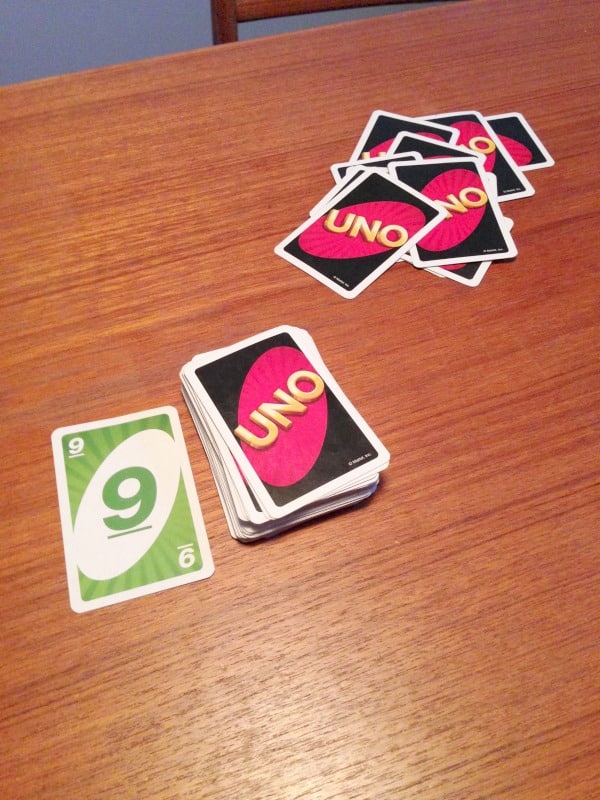 UNO cards