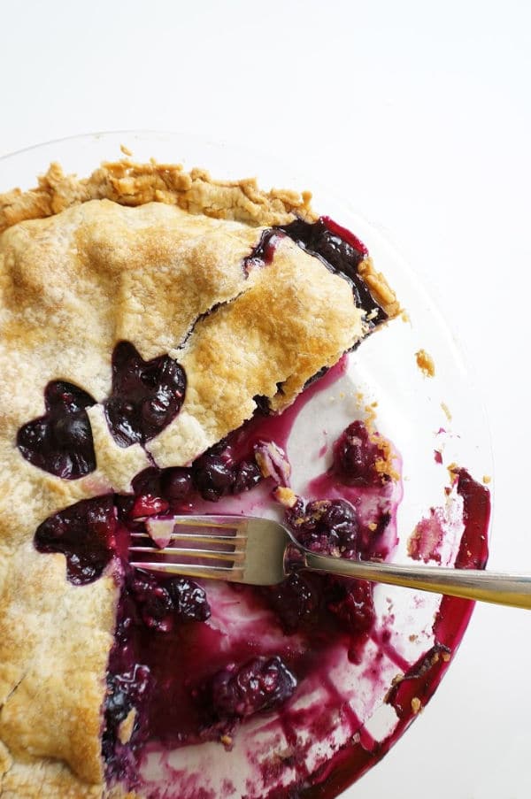 blueberry pie