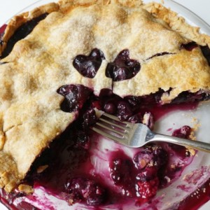 blueberry pie