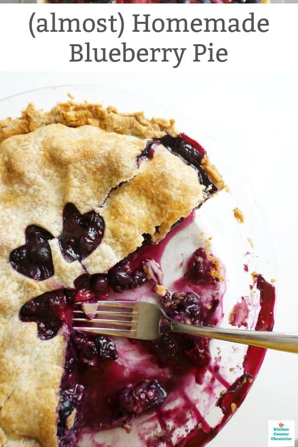 homemade blueberry pie recipe