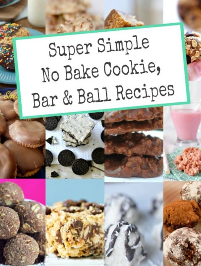 No Bake Cookies, Bar and Ball Recipes - Keep the oven off this summer and mix up a batch of these delicious treats. | Summer Baking | Chocolate Recipes | Cookie Recipes | Bar Recipes | Ball Recipes |