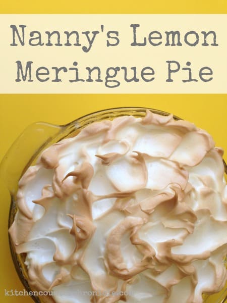 lemon meringue pie