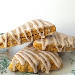 pumpkin spice scones