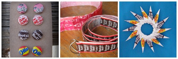 candy wrapper crafts 2