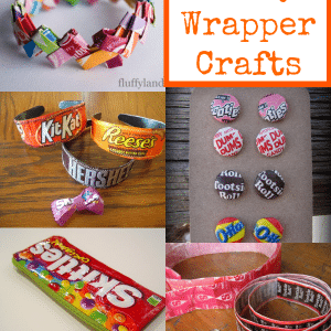 candy wrapper crafts