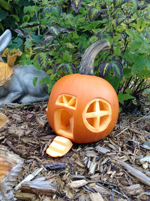 Fairy House Jack-o-Lantern