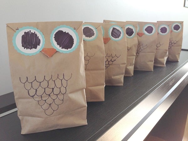 owl loot bags
