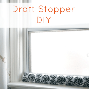 draft stopper diy