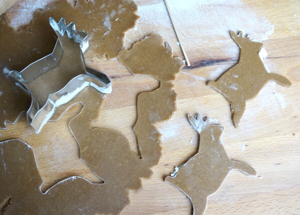 gingerbread cookie cut outs