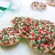holiday shortbread cookies