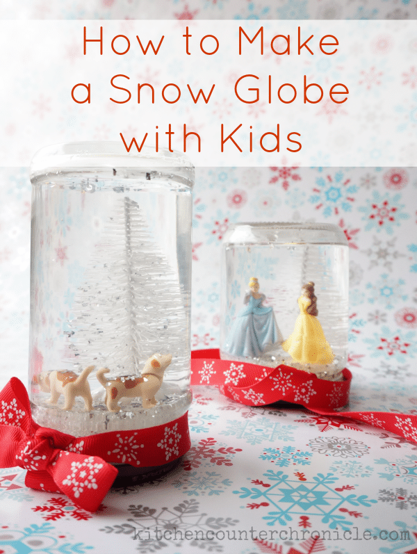 How to Make Personalized DIY Snow Globe For Your Summer Travel Tree