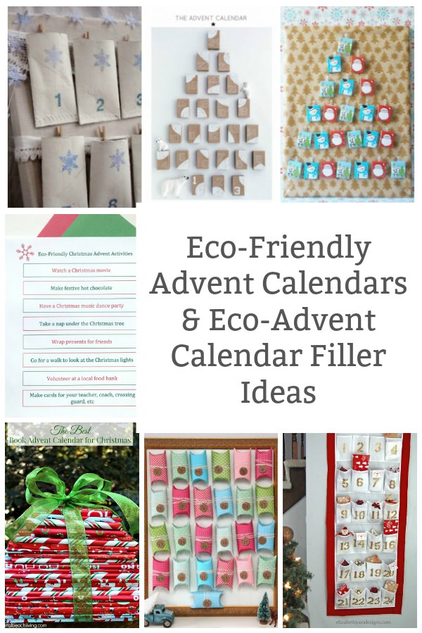 eco friendly advent calendar and fillers