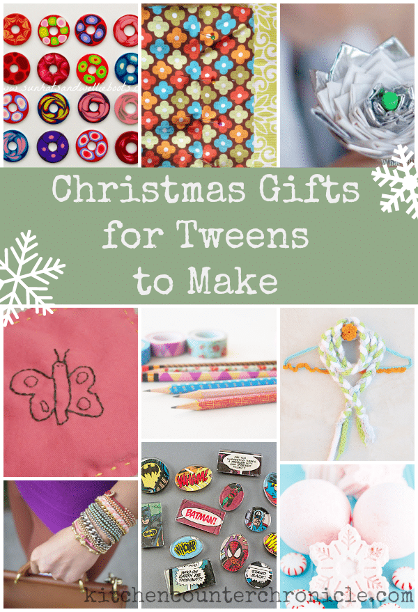 Christmas gifts for older kids to make