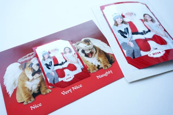 recycled christmas cards
