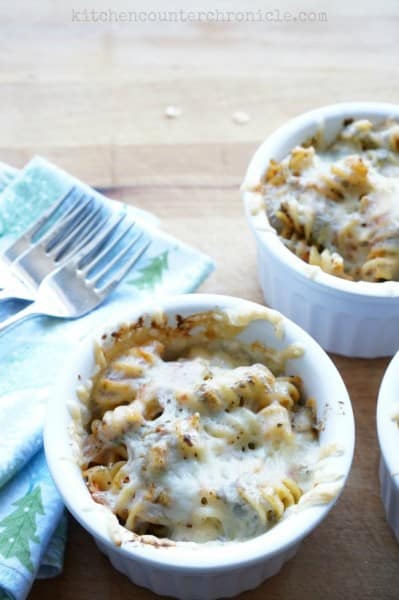 three cheese baked pasta recipe