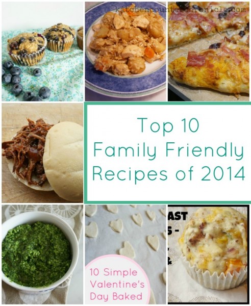 top 10 family friendly recipes of 2014