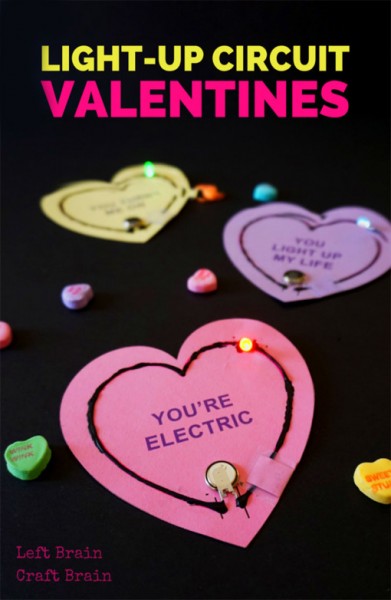 light up valentine circuits