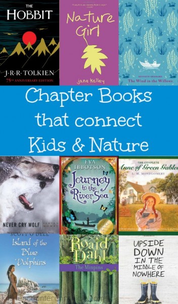 A fabulous collection of chapter books that connect children and nature | #booksforkids #chapterbooks #naturelover #naturebooks