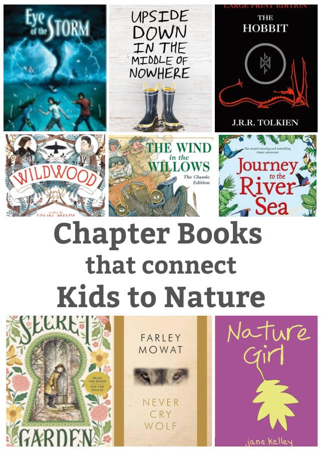 chapter books for kids that connect kids with nature