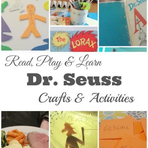 Dr. Seuss crafts games and activities for kids