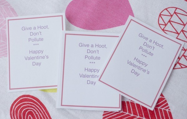 owl valentine printable