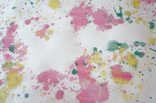 blow painting blank spaces