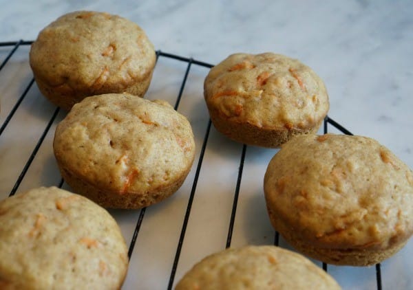 carrot cake muffins no icing