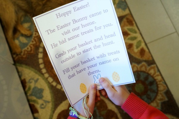 hoppy Easter Printable