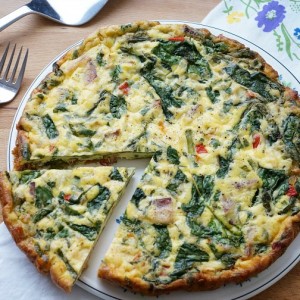 spring frittata facebook