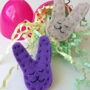 easter bunny necklace for kids