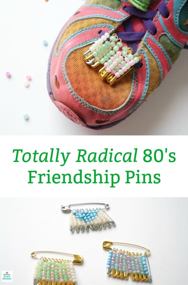 Make A Totally Radical 80s Friendship Pin Craft With Safety Pins