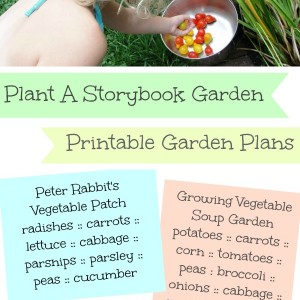 plant a storybook vegetable garden with kids