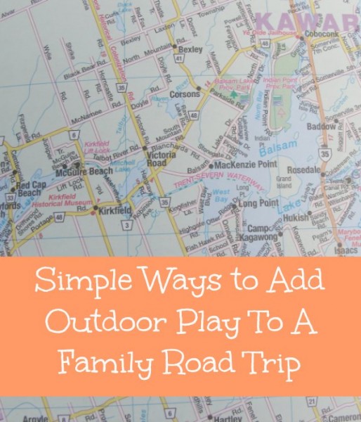 outdoor play to a family road trip