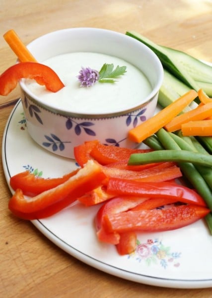 cottage cheese vegetable dip