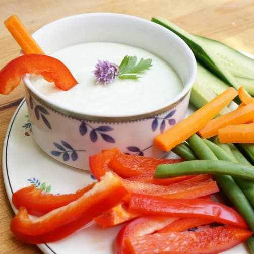 cottage cheese vegetable dip