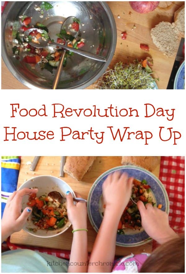 food revolution day house party wrap up