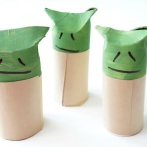 toilet paper roll yoda valentine card for tweens