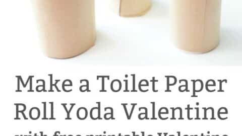 toiet paper roll yoda craft printable yoda best valentine